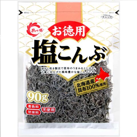 島の香 北海道德用鹽昆布 (90g)