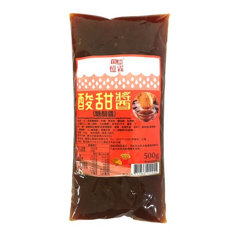 憶霖 酸甜醬/糖醋醬(500g/袋)