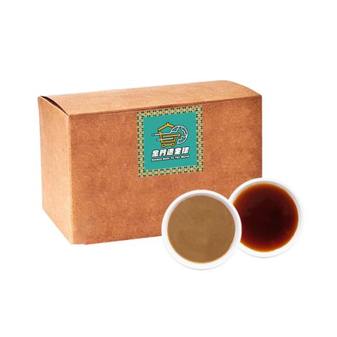 金門邁全球-秘製經典濃郁風味麻醬12包x1盒(麻醬30g 醋醬15g 素食 隨身包)