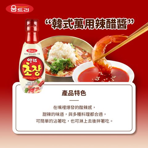 【WOOM CHEF】韓式萬用辣醋醬340g