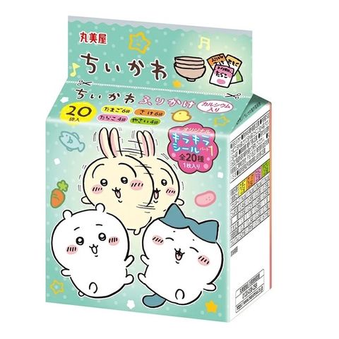 丸美屋20袋飯友-吉伊卡哇  50公克