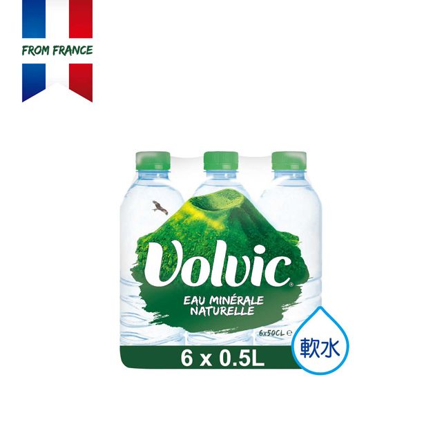 Volvic 富維克 天然礦泉水500ml(6入/組)