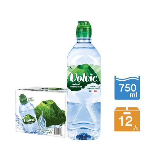 Volvic 富維克 礦泉水運動瓶750ml(12入/箱)