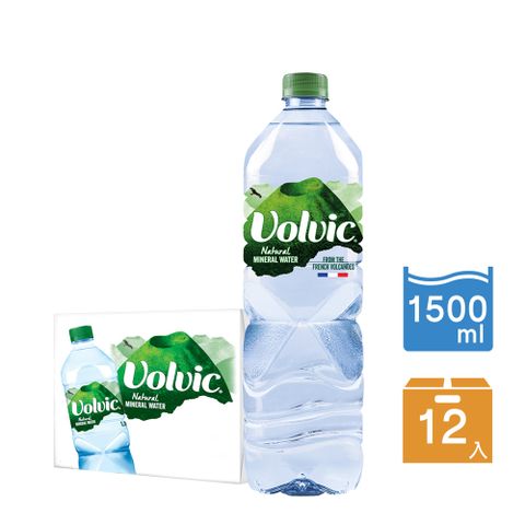 Volvic 富維克 天然礦泉水1500ml(12入/箱)