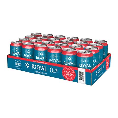 Royal 丹麥無酒 精啤 酒風味飲 330ml x24入