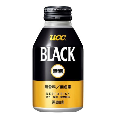 UCC 無糖咖啡飲 275g (24入/箱)