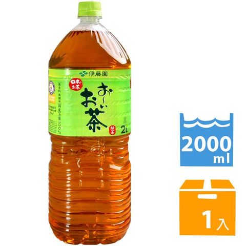 【 限 時 優 惠 】伊藤園 綠茶飲料 (2L)
