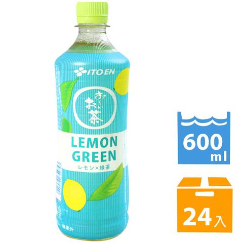 伊藤園 檸檬綠茶 (600ml*24入)