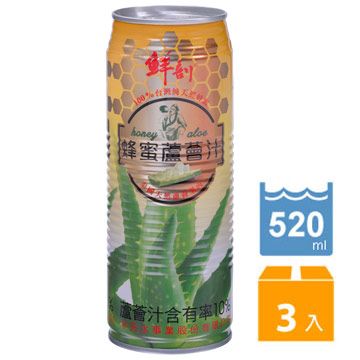 半天水奇蹟蜂蜜蘆薈汁(520mlx3入)