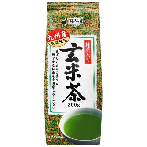 日本★抹茶風味【 限 時 優 惠 】國太樓 抹茶入玄米茶 (200g)