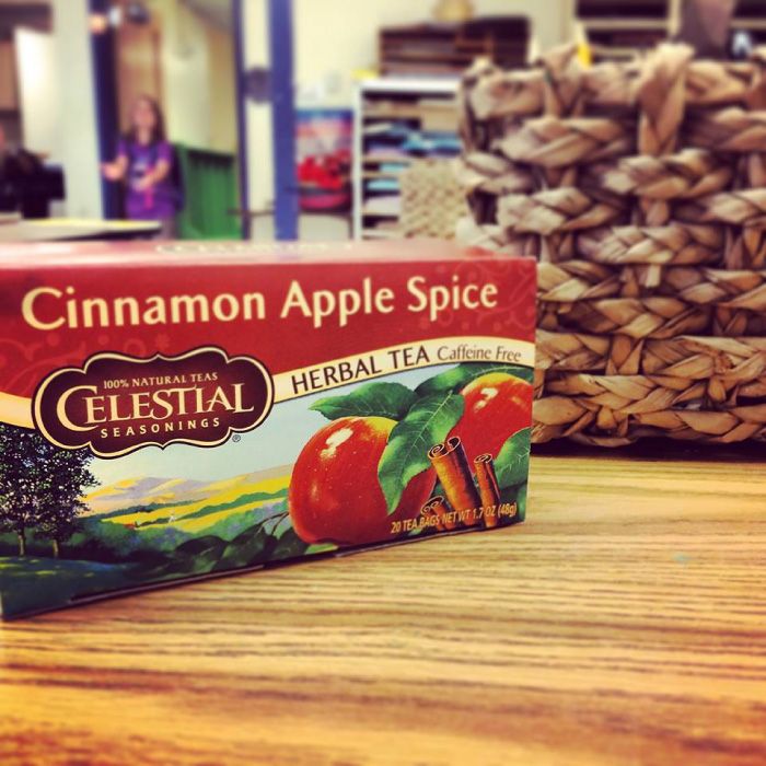 Cinnamon Apple Spice100% NATURAL CELESTIALSEASONINGSHERBAL TEA Caffeine Free20 TEA BAGS    48