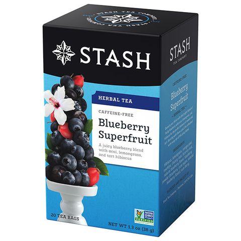 熱銷推薦《STASH》無咖啡因草本藍莓茶38g