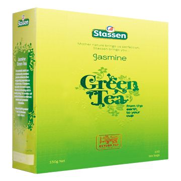 Stassen 司迪生茉莉綠茶 (紙盒裸包100入/袋)