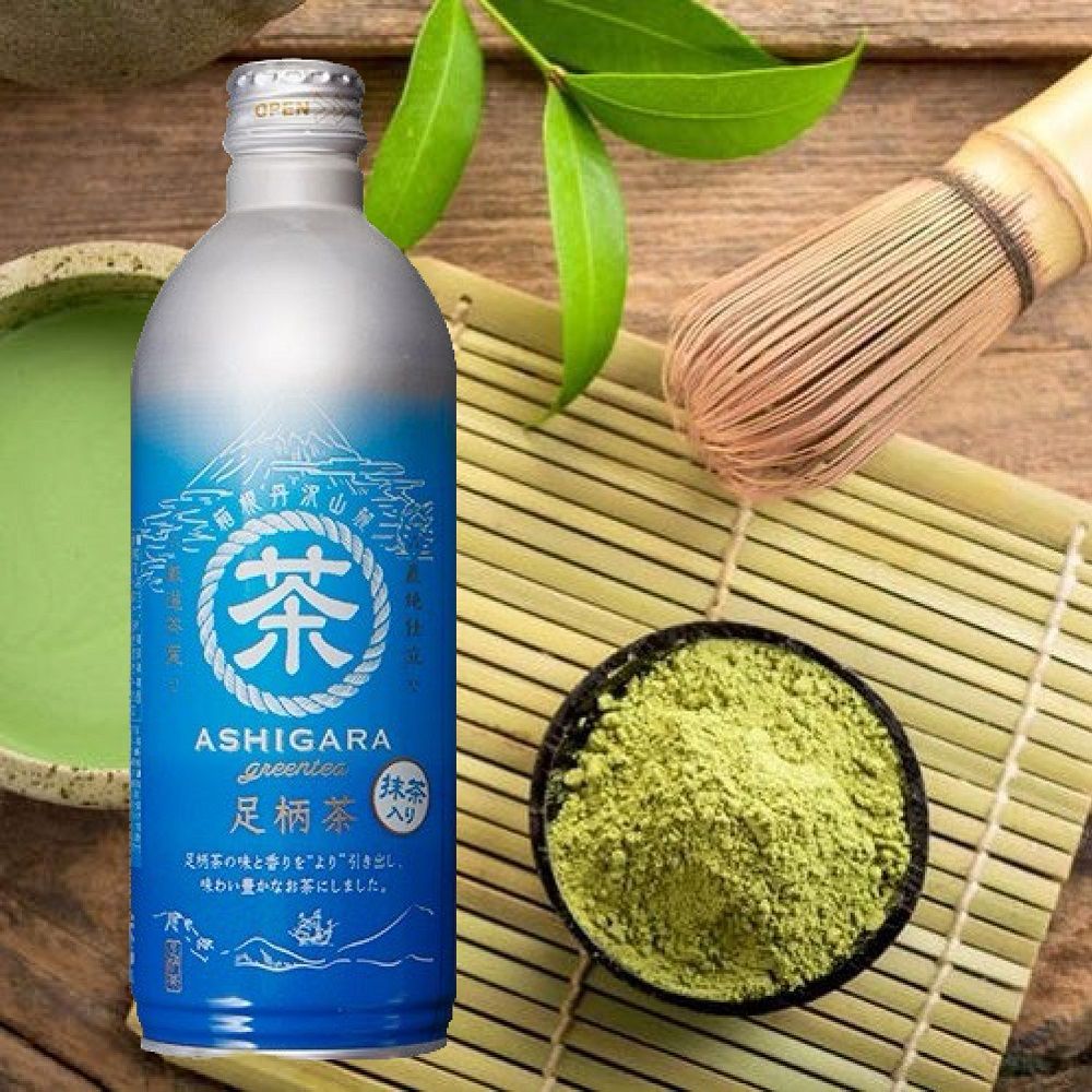  箱根丹沢山麓足柄茶(抹茶) 鋁罐(490mlX24瓶)