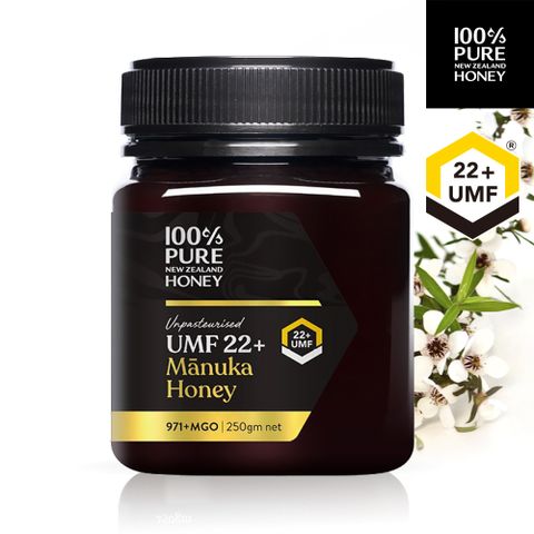 【紐西蘭恩賜】麥蘆卡蜂蜜Manuka Honey UMF22+ 1瓶 (250公克)