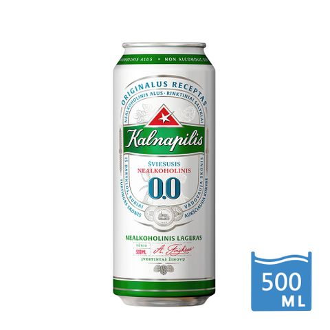 Kalnapilis立陶宛肯納無酒 精啤 酒風味飲500ml