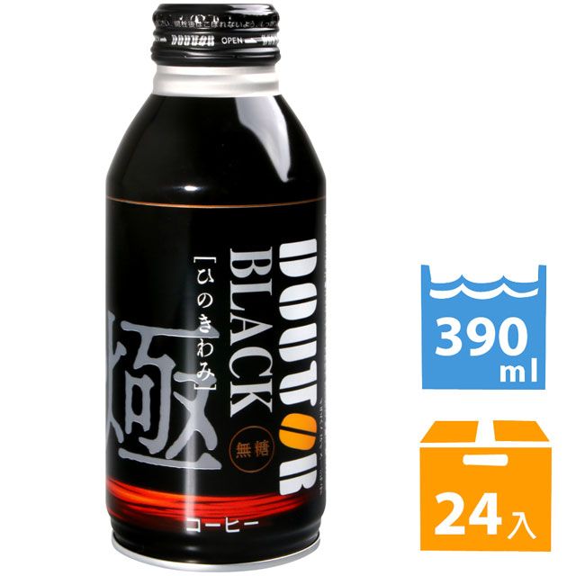 DOUTOR  羅多倫咖啡-Black (390g*24入)