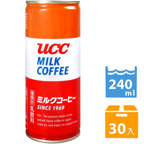 UCC 咖啡飲料 (240ml*30入)
