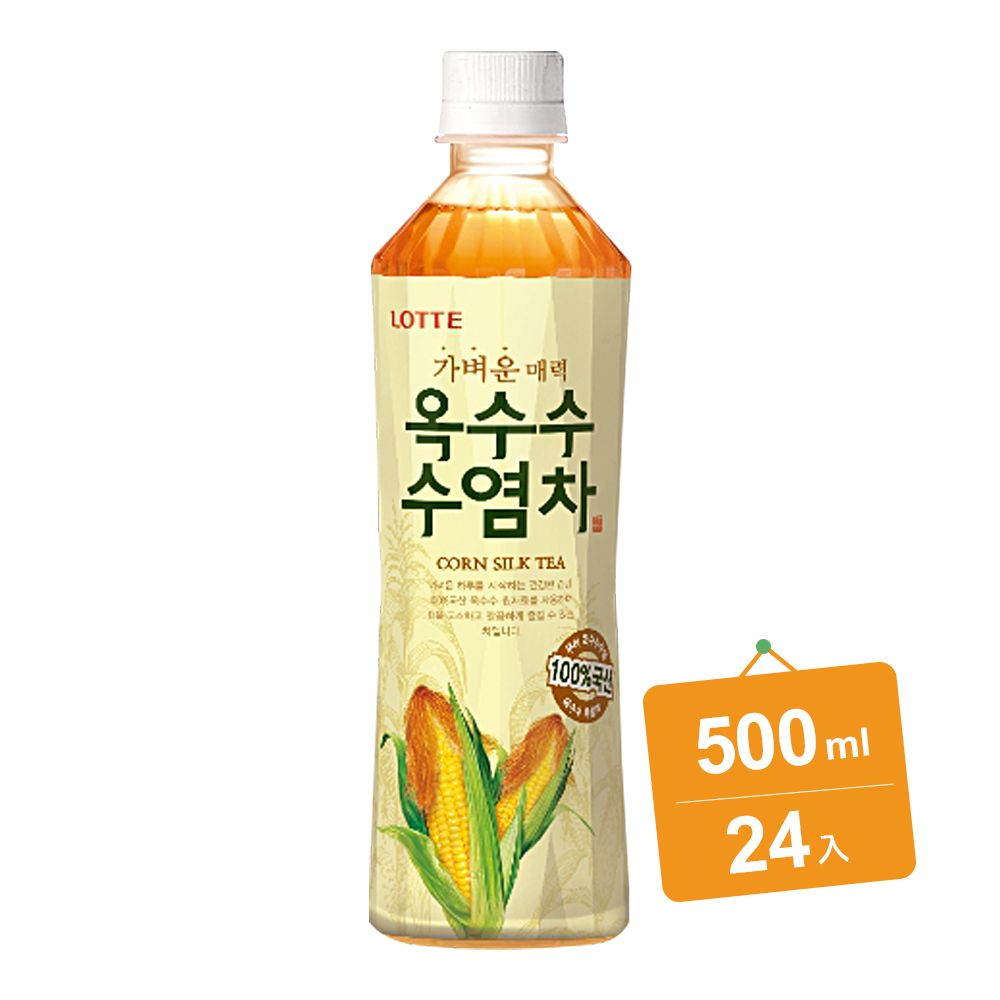 LOTTE 樂天  玉米鬚茶(500mlx24入)