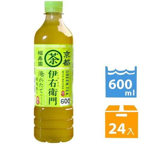 Suntory 三得利 伊右衛門綠茶飲料 (600ml*24入)