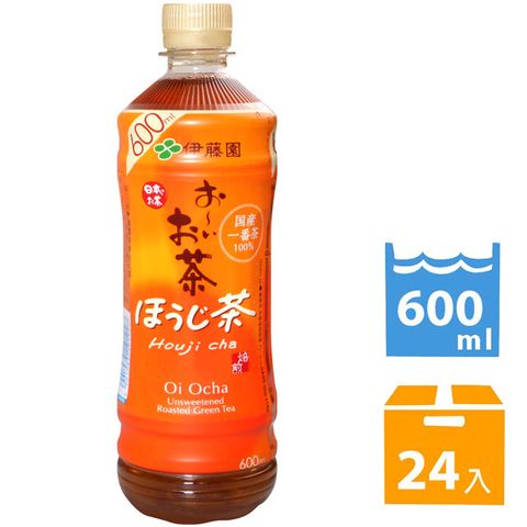 伊藤園 一番焙煎茶飲料 (600ml*24入)