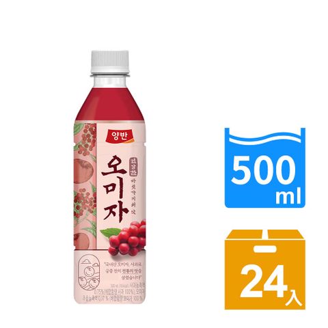 【韓味不二】韓國五味子飲料500ml(24入/箱購)