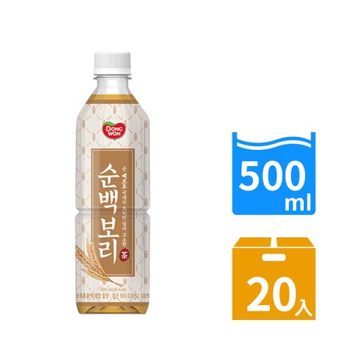 【韓味不二】韓國大麥茶500ml(20入/箱購)