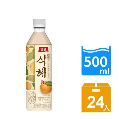 【韓味不二】韓國麥芽甜湯飲料500ml(24入/箱購)