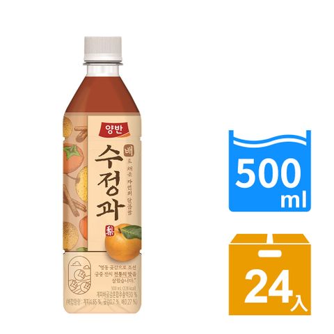 【韓味不二】韓國水正果風味飲料500ml(24入/箱購)