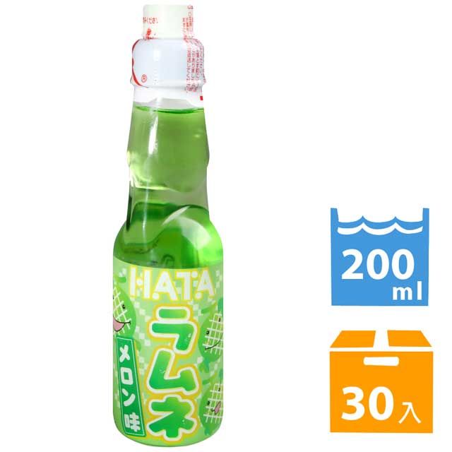  HATA 古早味彈珠汽水-哈蜜瓜風味 (200ml*30入)