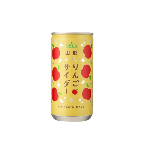 日本山形食品 山形蘋果蘇打（200ml）