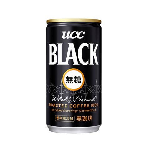 《UCC》無糖咖啡飲料185g(30入/箱)X2