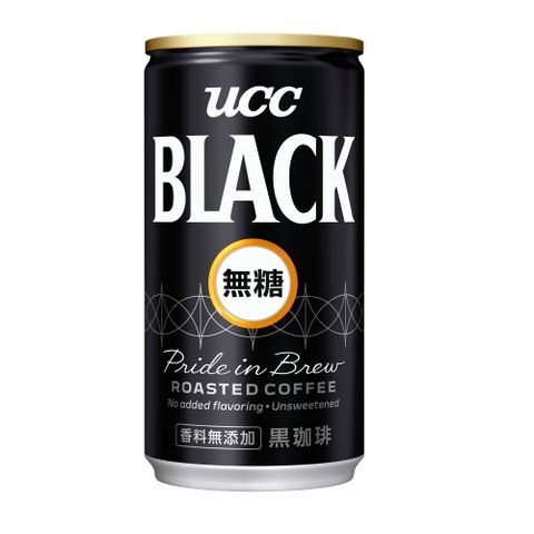 《UCC》無糖咖啡飲料185g(30入/箱)X2