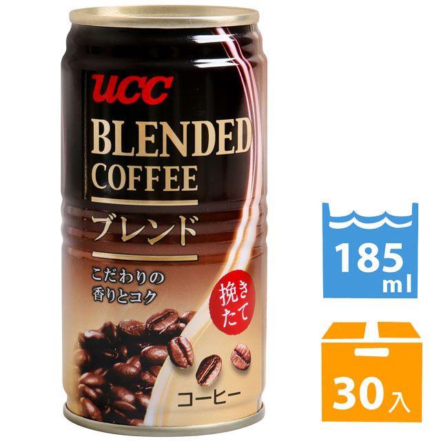 UCC  濃醇原味咖啡 (185ml*30入)