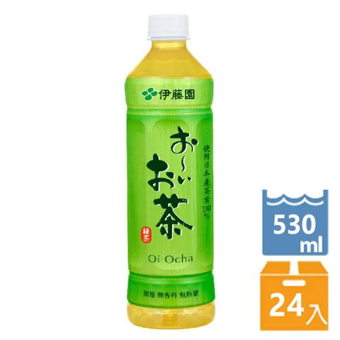 伊藤園 OiOcha綠茶530ml(24入/箱)x2箱