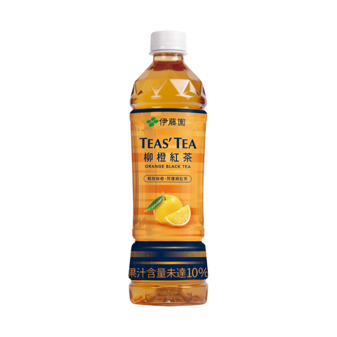 《伊藤園》TEAS’TEA 柳橙紅茶 535ml (24入/箱)