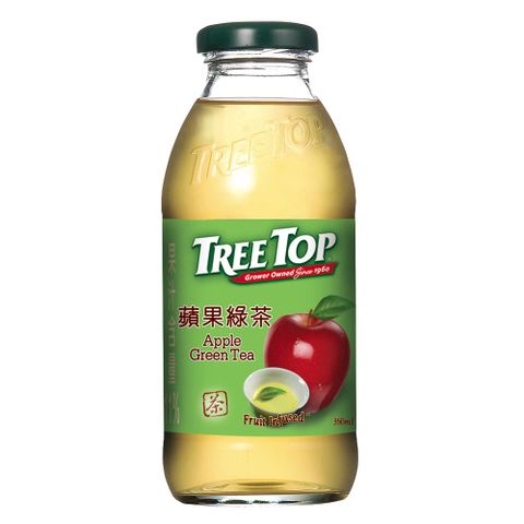 Tree top 樹頂 《Treetop》  蘋果綠茶360mlx24入