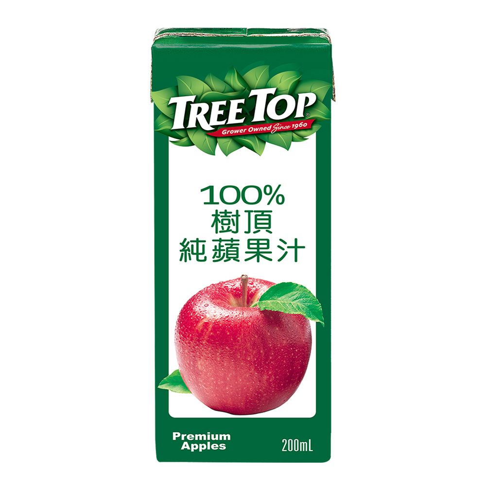 Tree top 樹頂 100%純蘋果汁 200mlx6入/組