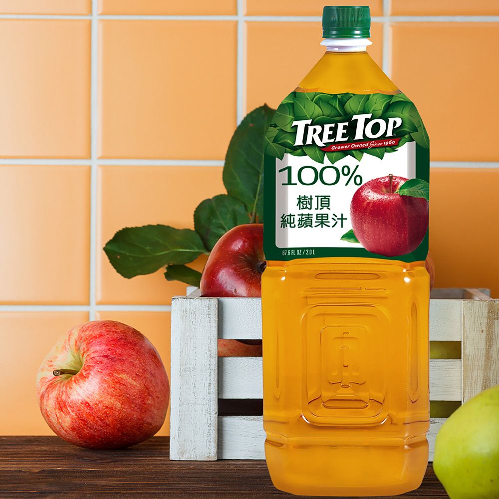 TREE TOPGrower Owned  1960100%樹頂純蘋果汁  FL /