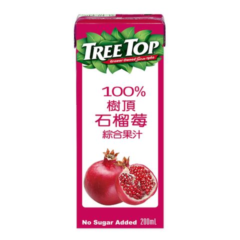 【TREE TOP樹頂】100%石榴莓綜合果汁_1L_晶鑽包