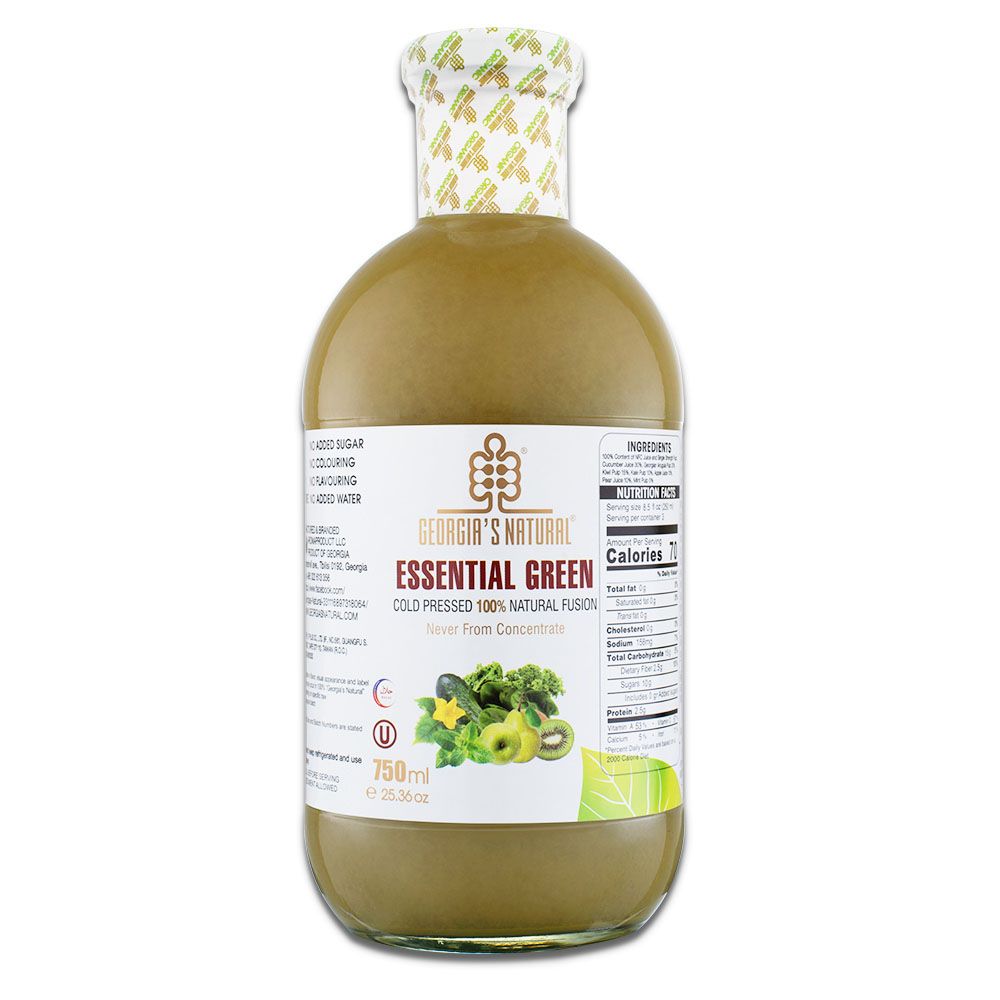 Georgia 喬亞  綠色蔬果原汁(750ml/瓶)