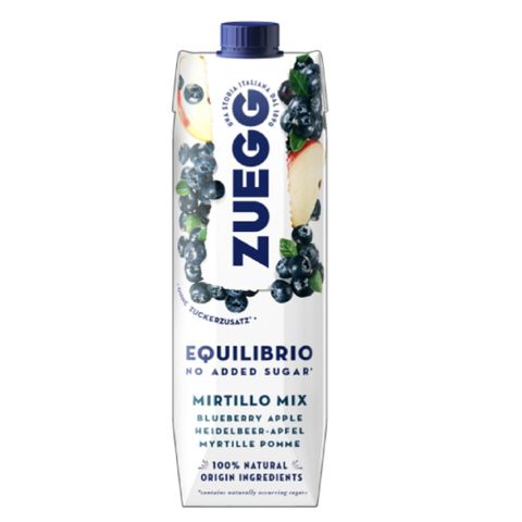 Zuegg藍莓蘋果汁1公升X2
