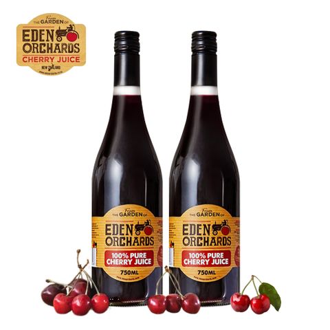 Eden Orchards 伊甸莊園 紐西蘭 100%甜櫻桃原汁 750ml X 2