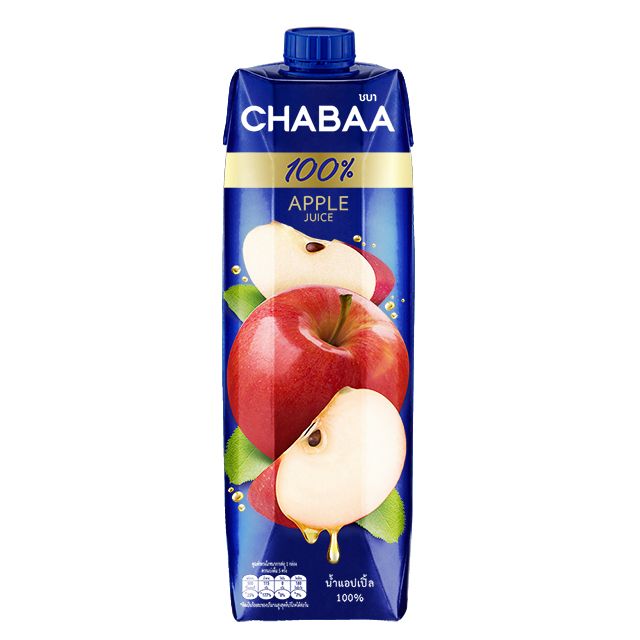 CHABAA 啜吧 泰國-100% 蘋果汁1000ml