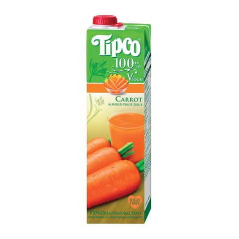 Tipco 100%胡蘿蔔綜合果蔬汁(1000ml)