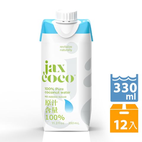 JAXCOCO 訜士高青椰子水(330ml/12入)