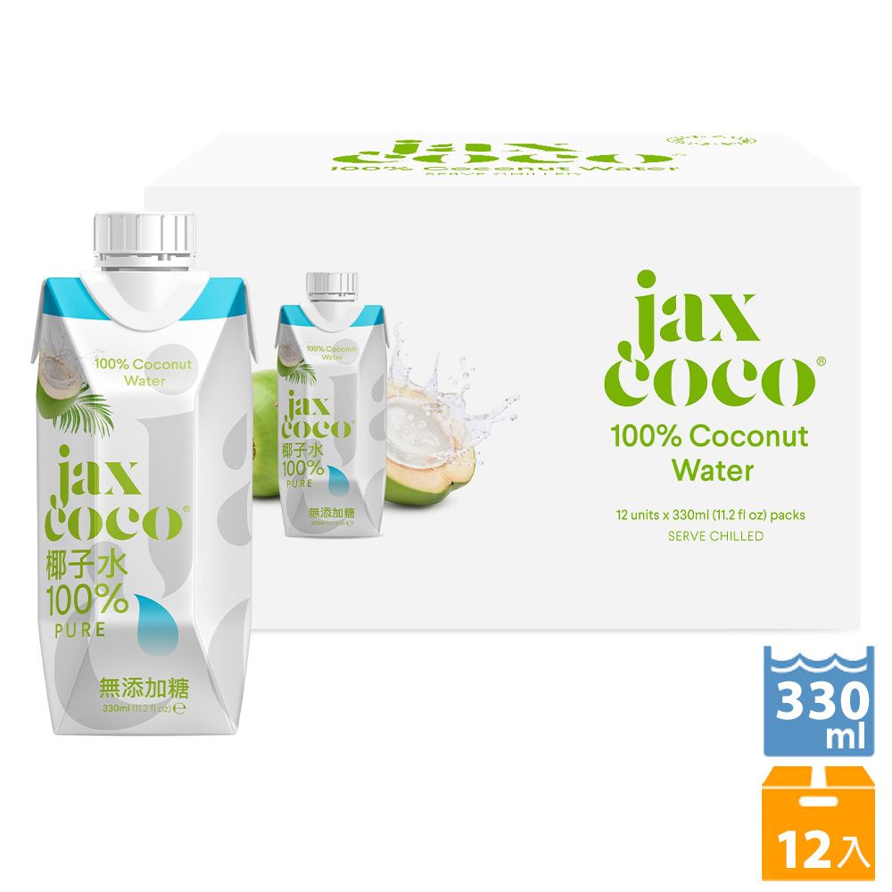  JAXCOCO 訜士高青椰子水(330ml/12入)