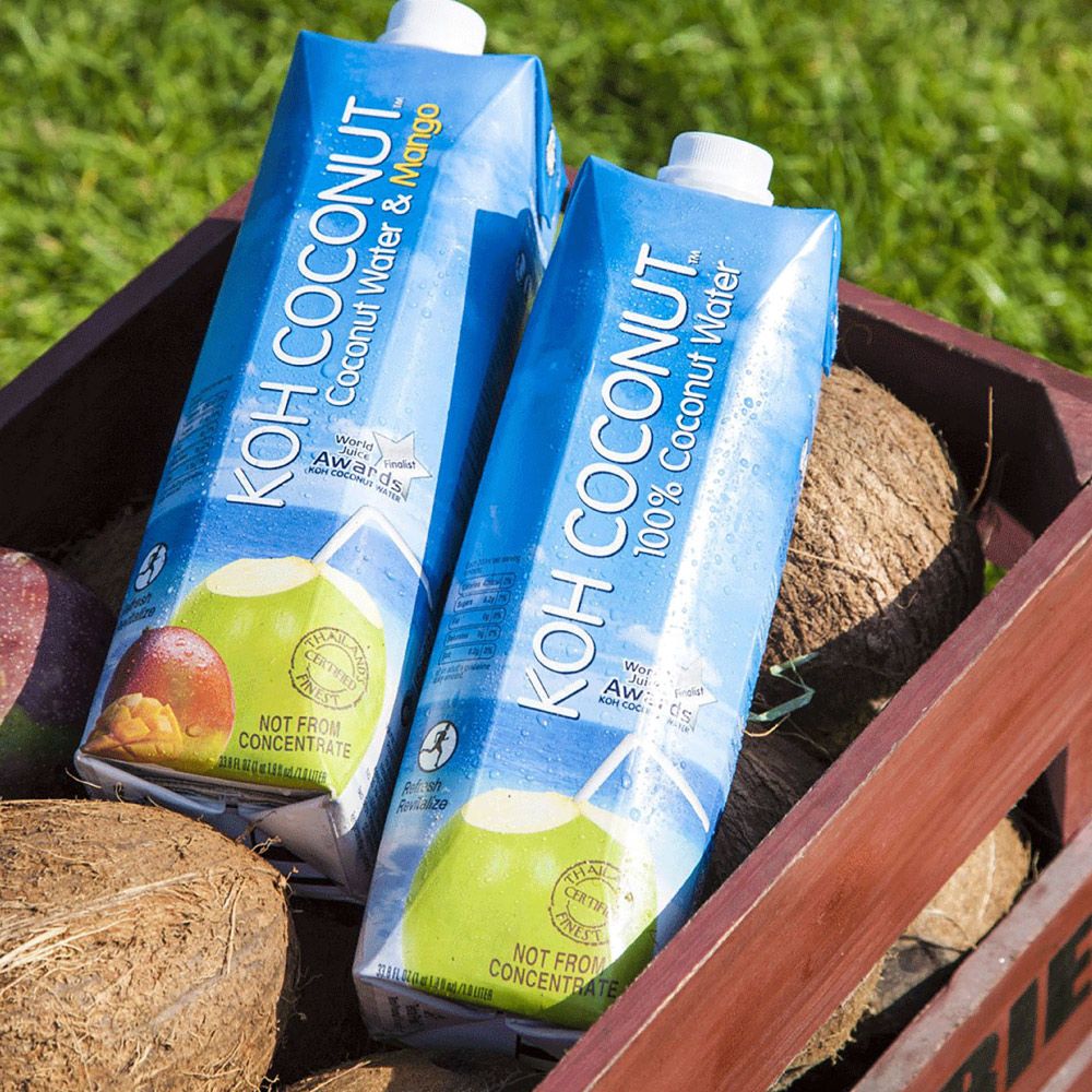 CERTIFCONCENTRATENOT FROMKOH COCONUTCoconut Water & MangoKOH COCONUT100% Coconut Water
