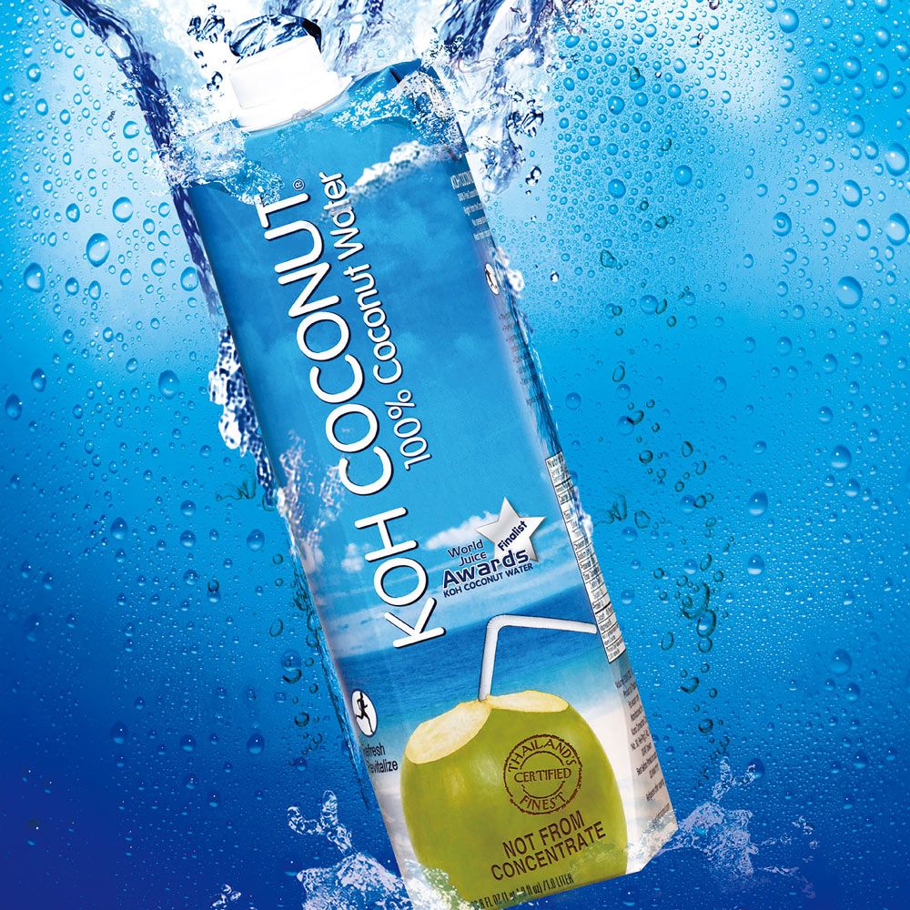 KOH COCONUTWorldFinalistAwardsKOH COCON100% Coconut WaterCERTIFIEDFROM
