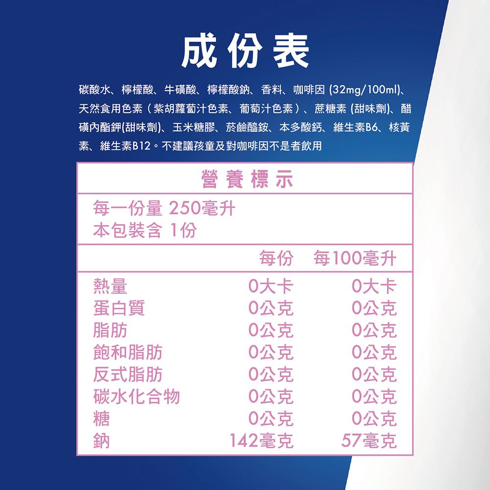 Red Bull 紅牛野莓風味無糖能量飲料 250ml 24罐/箱